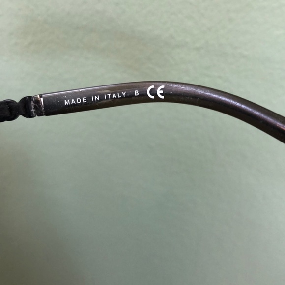 Chanel Pantos Prescription Eyeglasses Made In Italy 3408-Q with Case - Picture 9 of 11